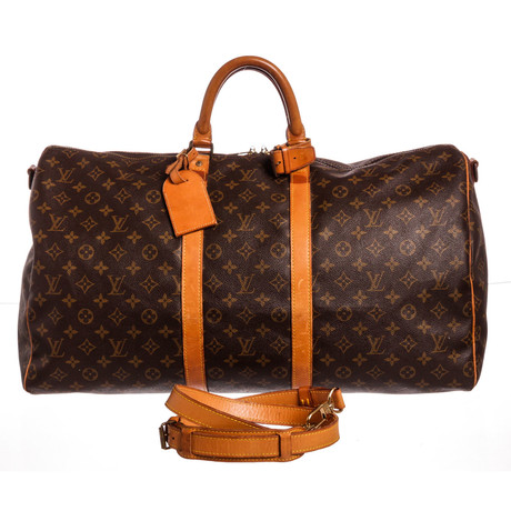 Louis Vuitton // Monogram Keepall 55 Bandouliere Duffle Bag // FH0951