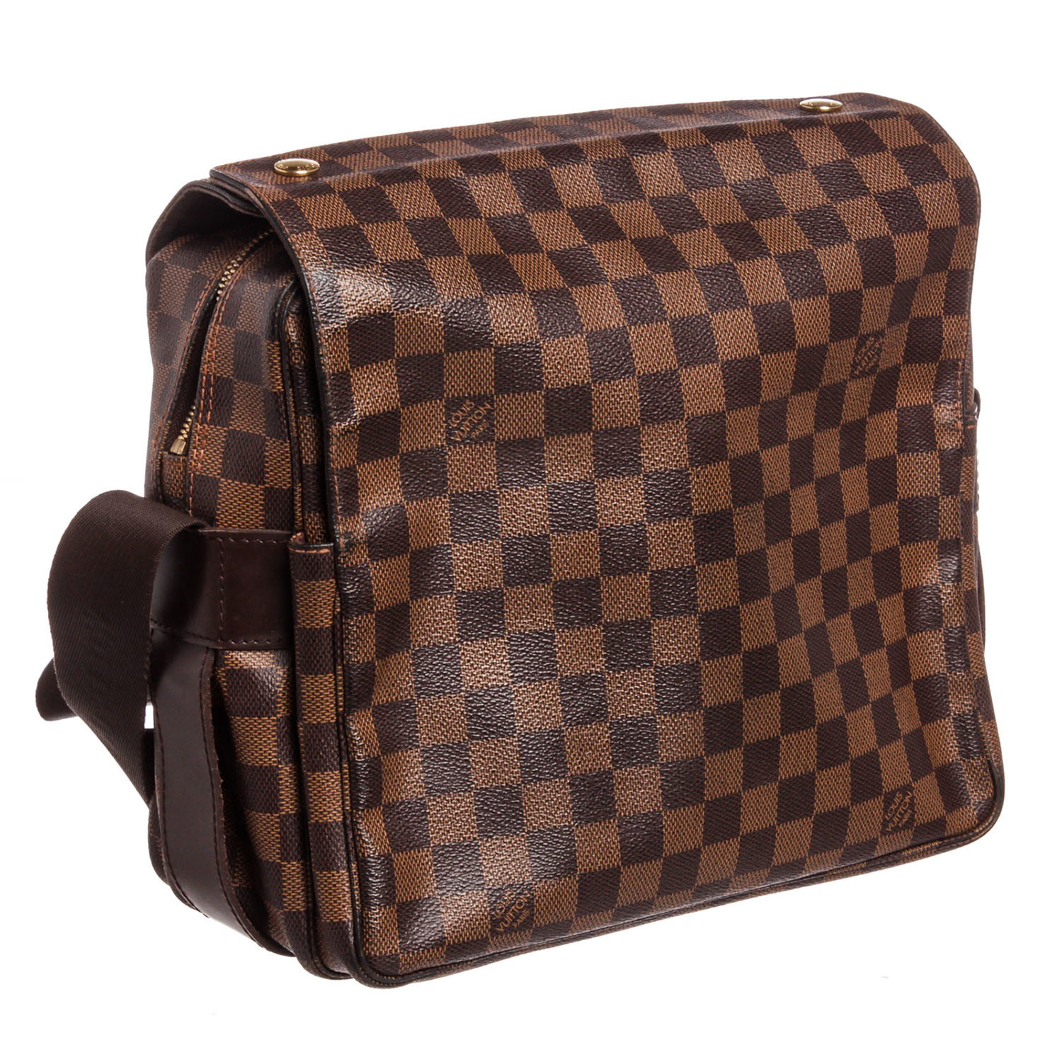 Louis Vuitton // Damier Ebene Naviglio Messenger Bag // SR0016 - Vintage Louis Vuitton - Touch ...