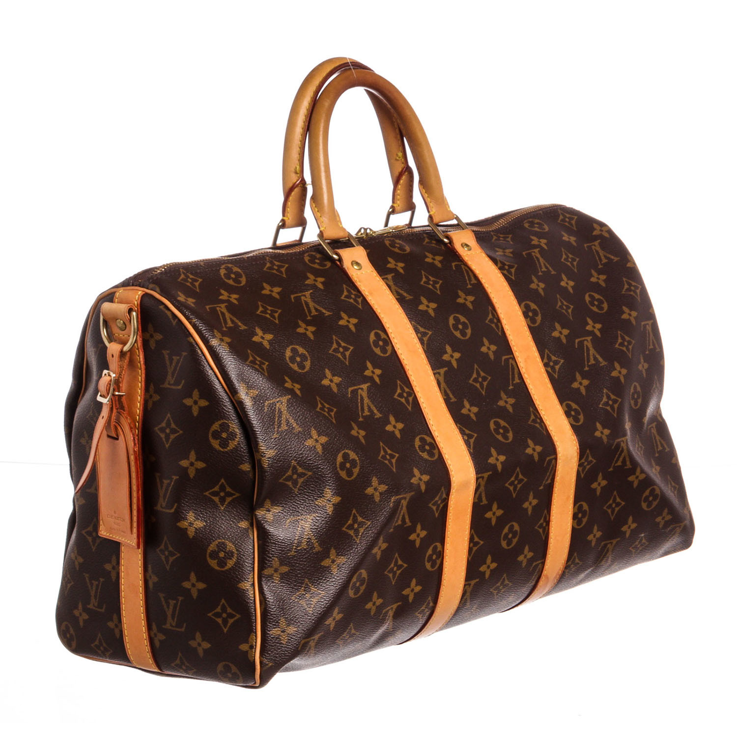 Louis Vuitton // Monogram Keepall 45 Bandouliere Duffle Bag // No Strap // MB0055 - Vintage ...