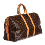 Louis Vuitton // Monogram Keepall 45 Bandouliere Duffle Bag // No Strap // MB0055