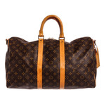 Louis Vuitton // Monogram Keepall 45 Bandouliere Duffle Bag // TH0976