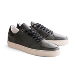 Jay St. Leather // Black + Dark Gray (Euro: 40)