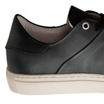 Jay St. Leather // Black + Dark Gray (Euro: 40)