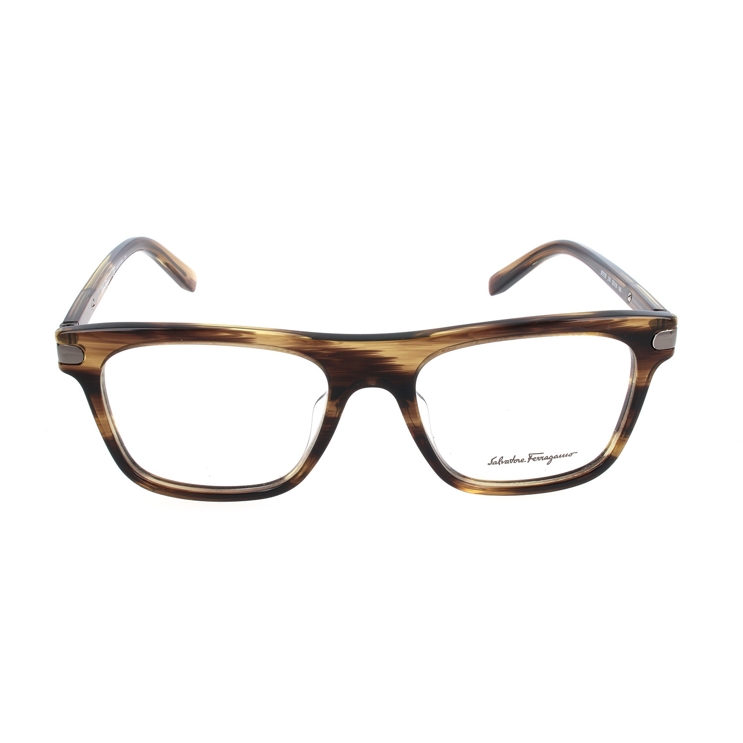 Men's Owen Optical Frames // Striped Brown - Designer Glasses - Touch ...