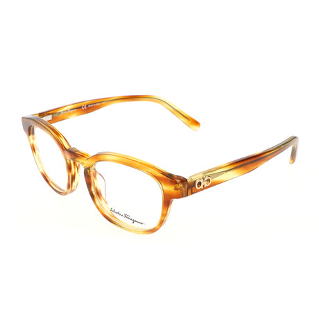 Men's Calvin Optical Frames // Striped Brown