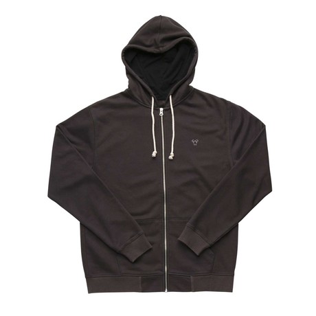 Belafonte Zip Hood Fleece // Black (XS)