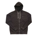 Belafonte Zip Hood Fleece // Black (L)