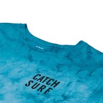 Get Stacked Tee // Ocean Wash Blue (XS)