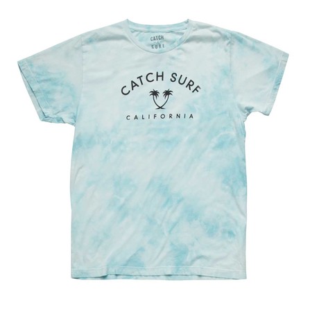 Cali Palms Tee // Aqua (XS)