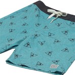 All Day Cali Static Boardshort // Sea Glass (31)