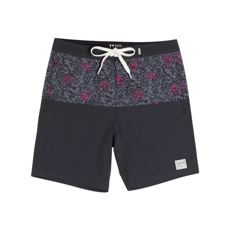 Venice Cali Static Boardshort // Black + Pink (30)