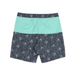 Venice Cali Static Boardshort // Gray + Mint (36)