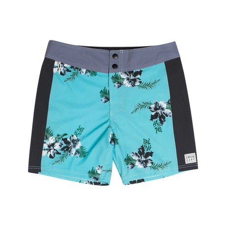 Line Up Aloha Boardshort // Sea Glass Floral (28)