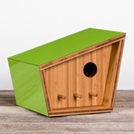 Number One Birdhouse // Green