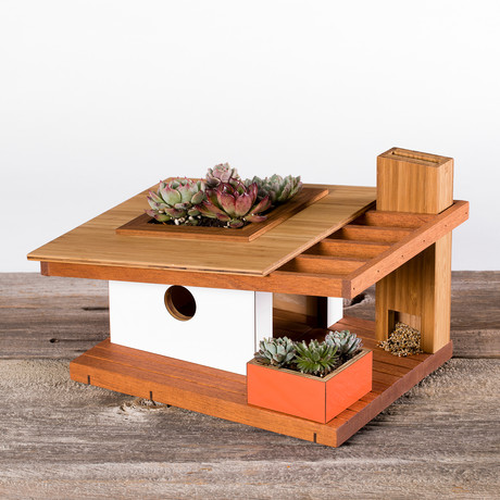 Sunset Modern Birdhouse