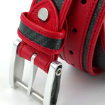 Aero Belt // Carbon Red (28")