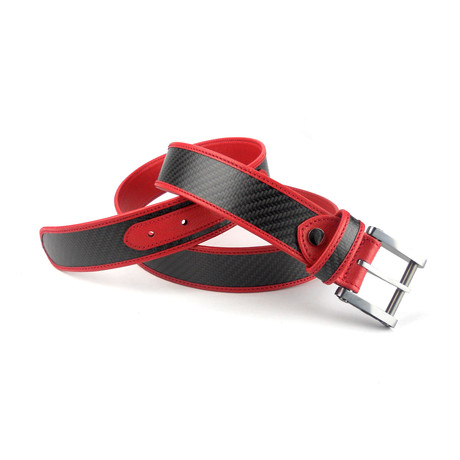 Aero Belt // Carbon Red (28")