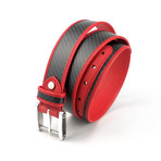 Aero Belt // Carbon Red (28")