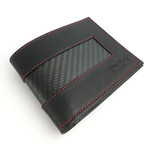 Sport Wallet // Red Stitching