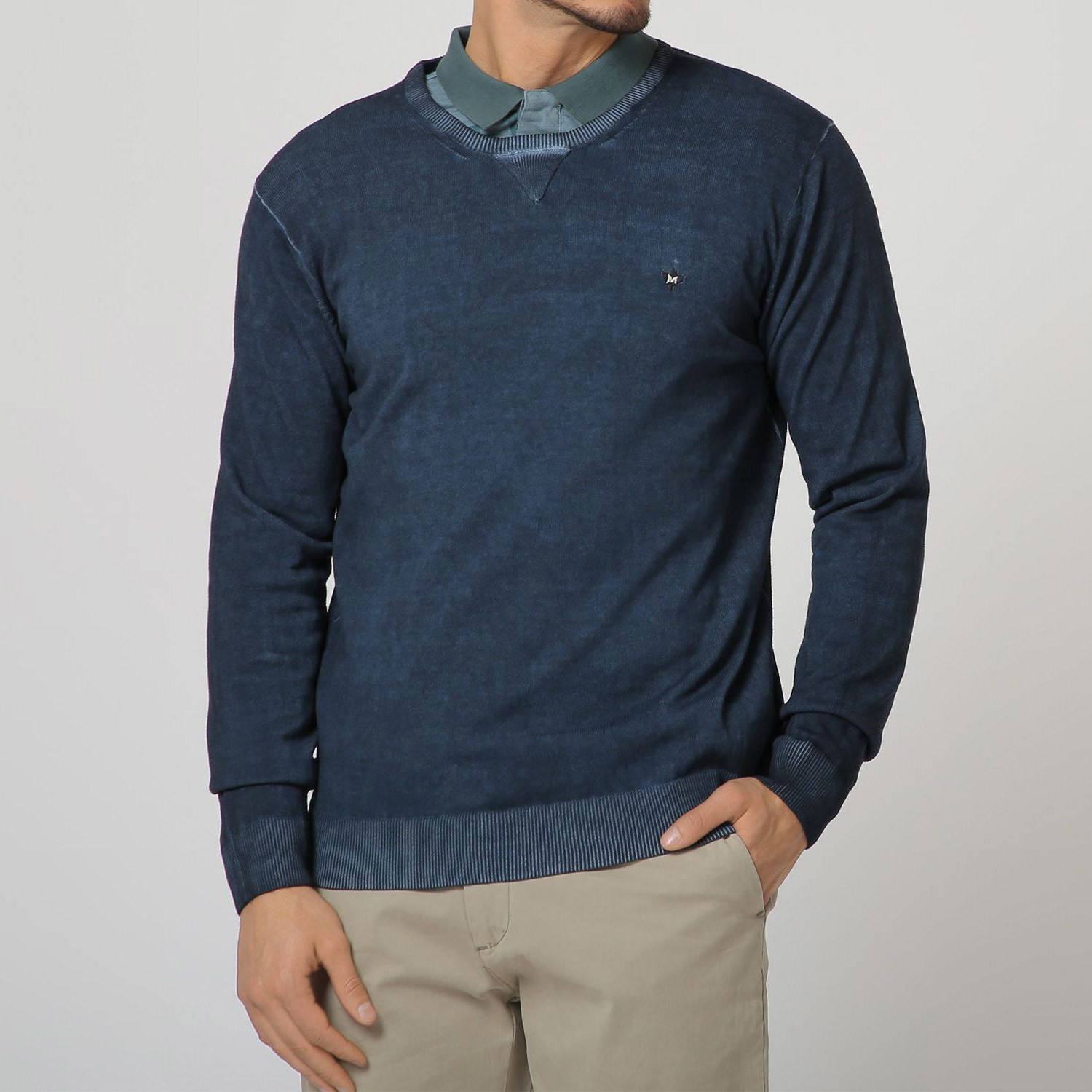 Mandras Knitwear // Majolica Blue (S) - Marville - Touch of Modern