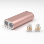 Earbuds + Charging Station // Rose Gold