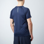 Ultra Light Dryfit Running + Training T-Shirt // Dark Navy (M)