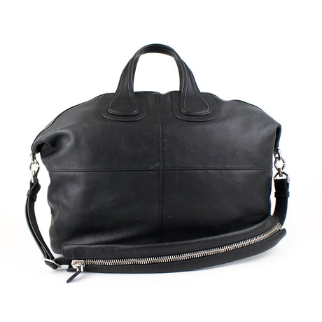Large Nightingale Tote Carry On Bag // Black