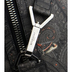 Paisley Weekender Bag // Gray + Black