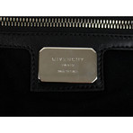 Large Nightingale Embossed Star Tote Bag // Black