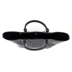 LC Leather Tote // Black