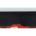 Longhorn Medium Zip Pouch Bag // Black