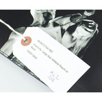 Large Star Athlete Zip Pouch Bag // Black