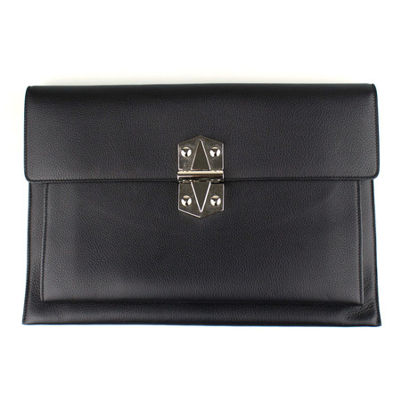 Diplomatica Briefcase Bag // Black