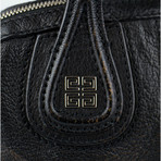 Pebbled Micro Nightingale Shoulder Bag // Black