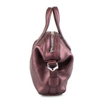 Pebbled Micro Nightingale Shoulder Bag // Oxblood