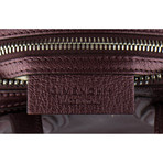 Pebbled Micro Nightingale Shoulder Bag // Oxblood