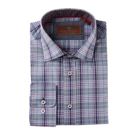 Spencer Woven Sport Shirt // Purple (S)