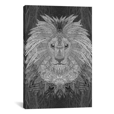 Great Lion // Angelika Parker (26"W x 18"H x 0.75"D)