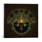 Inti (Sun God Mask) // Barruf (18"W x 18"H x 0.75"D)