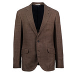Anzio Wool Blend Suit // Brown (Euro: 44)