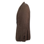 Anzio Wool Blend Suit // Brown (Euro: 44)