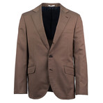 Fano Wool Blend Suit // Brown (Euro: 46)