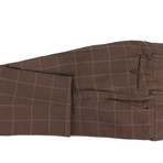 Acerra Wool Blend Suit // Brown (Euro: 46)