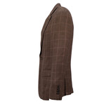 Acerra Wool Blend Suit // Brown (Euro: 50)