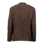 Acerra Wool Blend Suit // Brown (Euro: 44)