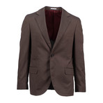 Potenza Wool Blend Suit // Brown (Euro: 48)