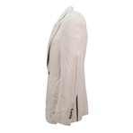 Gela Cotton Blend Suit // Beige (Euro: 48)