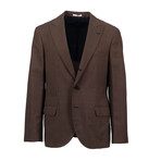 Asti Wool Blend Suit // Brown (Euro: 44)