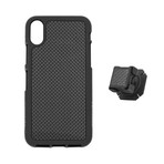 X1 Smartphone Magnetic Holder + XCase Carbon Fiber Phone Case (iPhone 6/6s)