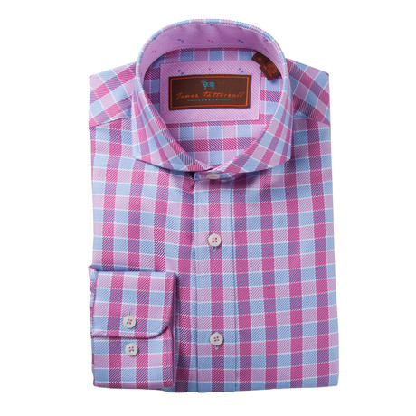 Jamal Woven Sport Shirt // Pink (S)